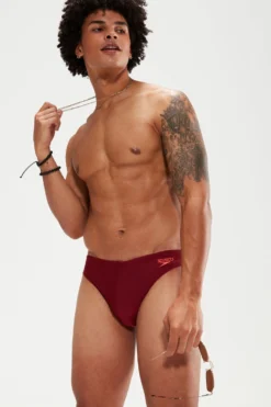 Speedo Herren Hyper Boom Splice Badehose, 16 Zoll, Rot