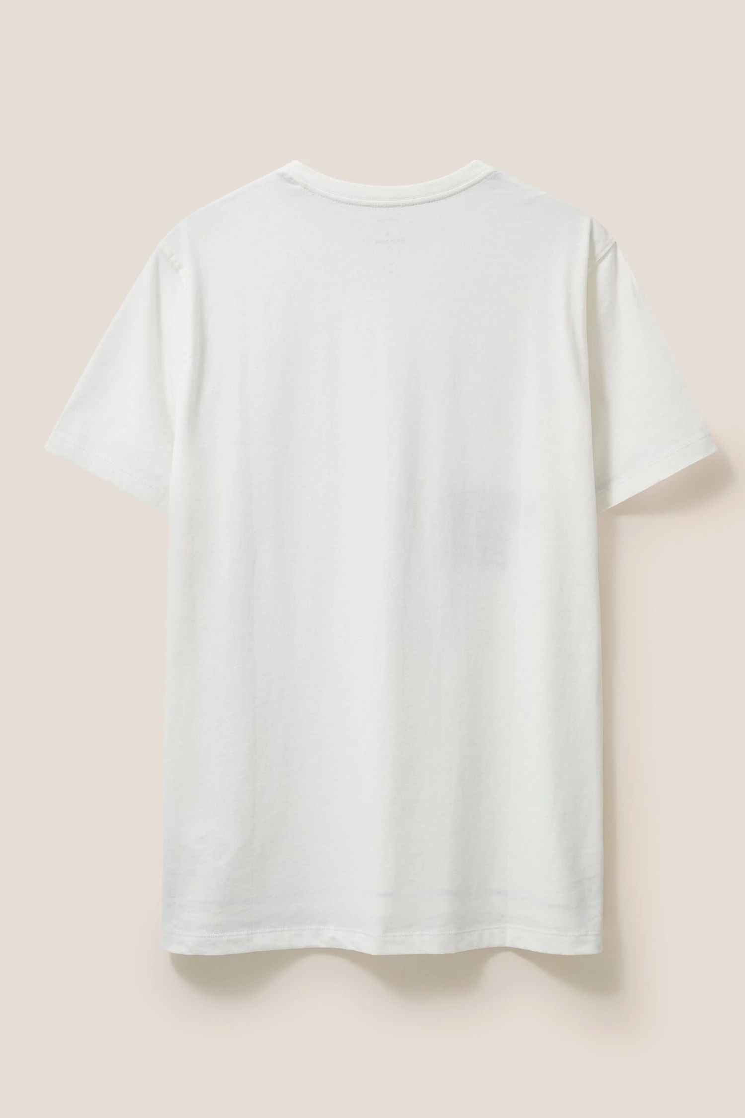 White Stuff T-Shirt Mit Patchworkgrafik, Natur 5 White Stuff T-Shirt Mit Patchworkgrafik, Natur – Bild 5