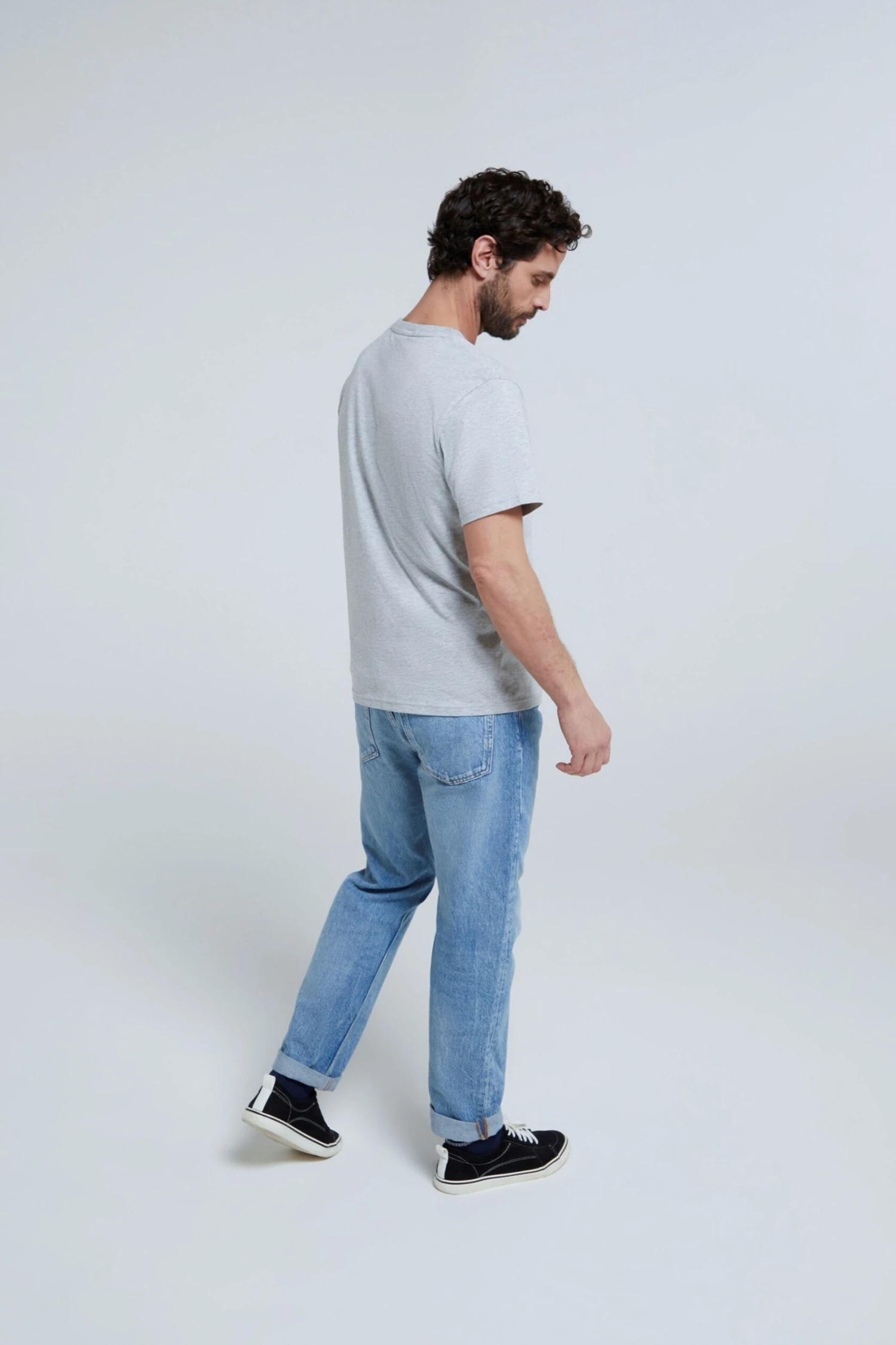 Animal Herren Classico T-Shirt Aus Bio-Baumwolle, Grau 3 Animal Herren Classico T-Shirt Aus Bio-Baumwolle, Grau – Bild 3