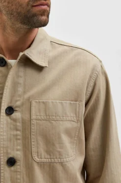 Selected Homme Tony Weite Hemdjacke, Grau -Nike || Ted Baker Shop U49856s4 scaled