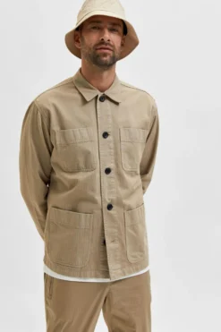 Selected Homme Tony Weite Hemdjacke, Grau -Nike || Ted Baker Shop U49856s5 scaled