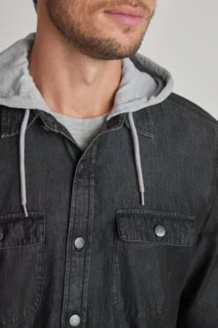 Denim-Hemdjacke Mit Kapuze -Nike || Ted Baker Shop U55 611s6 scaled