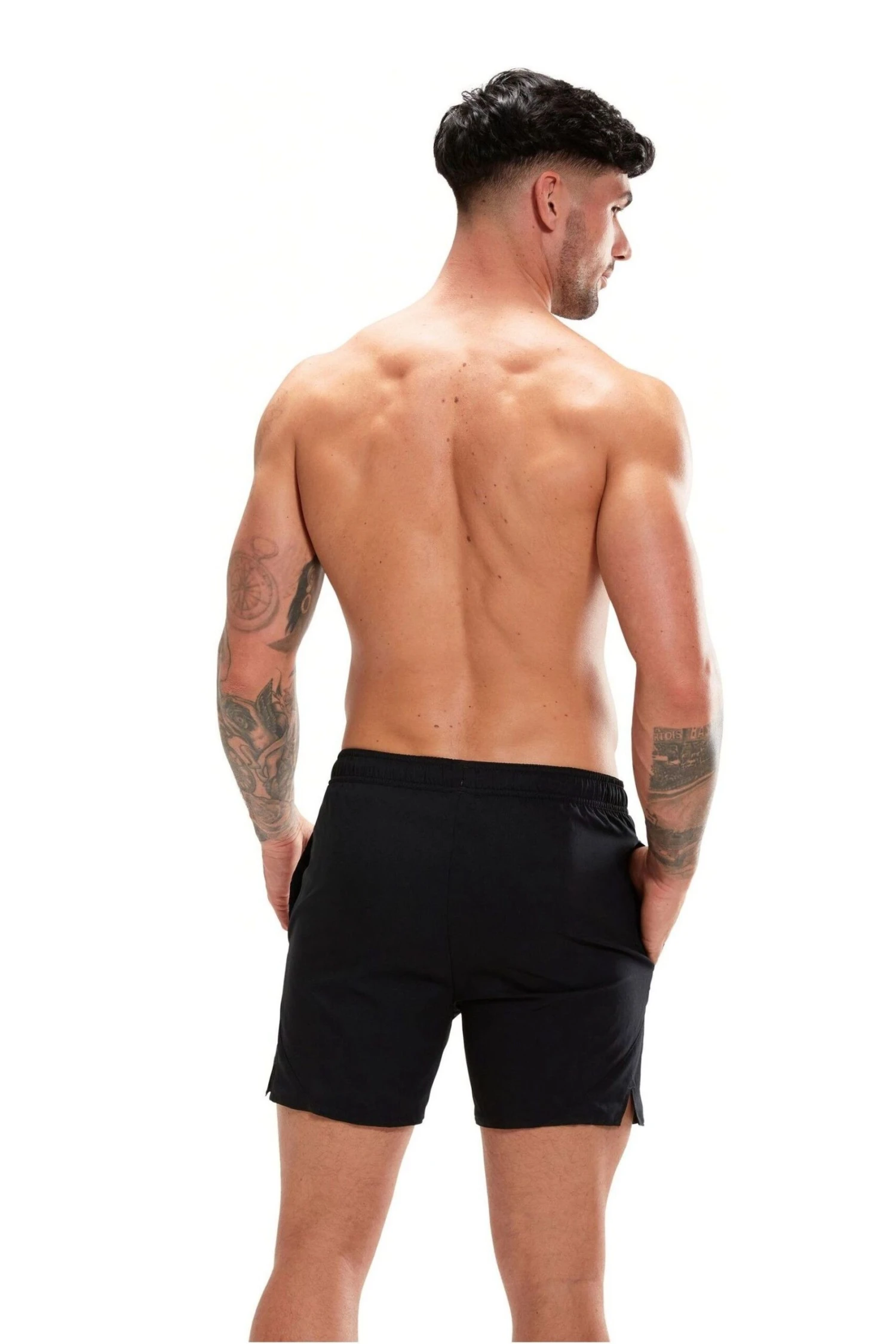 Speedo Sport Bedruckte Badehose, 16 Zoll, Schwarz 2 Speedo Sport Bedruckte Badehose, 16 Zoll, Schwarz – Bild 2